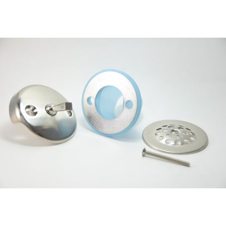 Bluevue Trip Lever Gasket Kit with Dome Cover, Brushed Nickel BVT-4DMS-BN